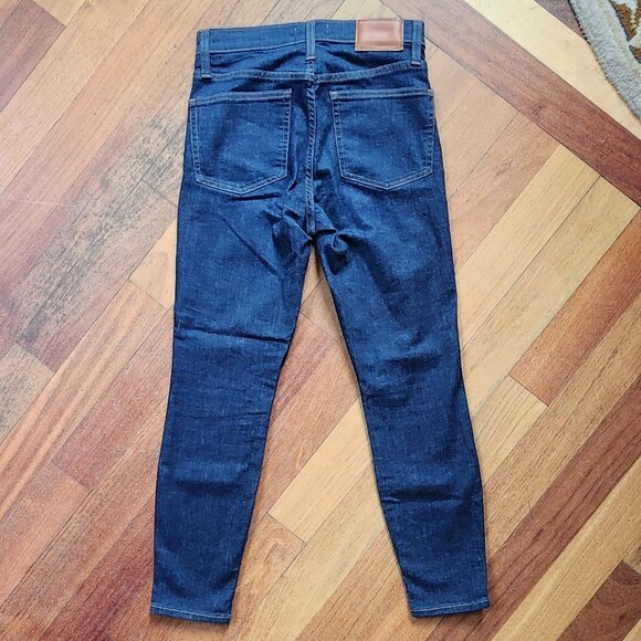 NWOT J. Crew Dark Wash Skinny Jeans Size 26 Petite - Picture 14 of 16